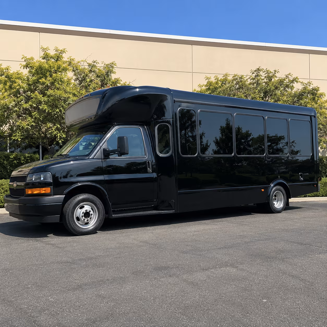 bellevue party bus booking step 1