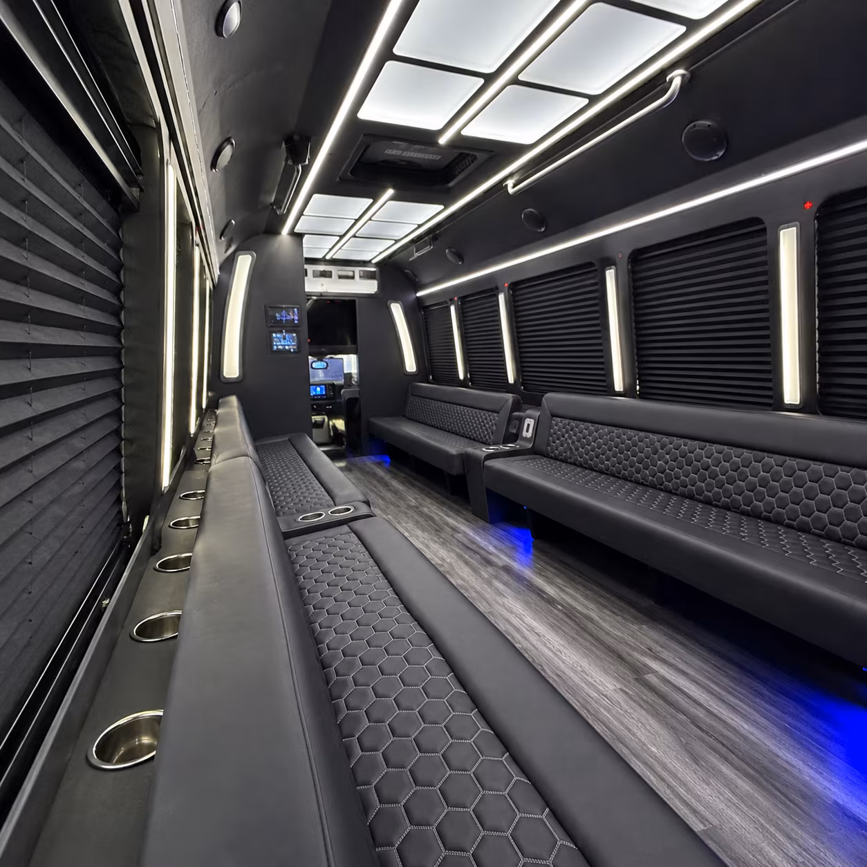 bellevue party bus rentals inside