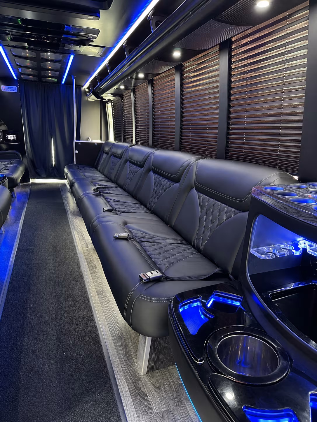 bellevue wedding party bus rental
