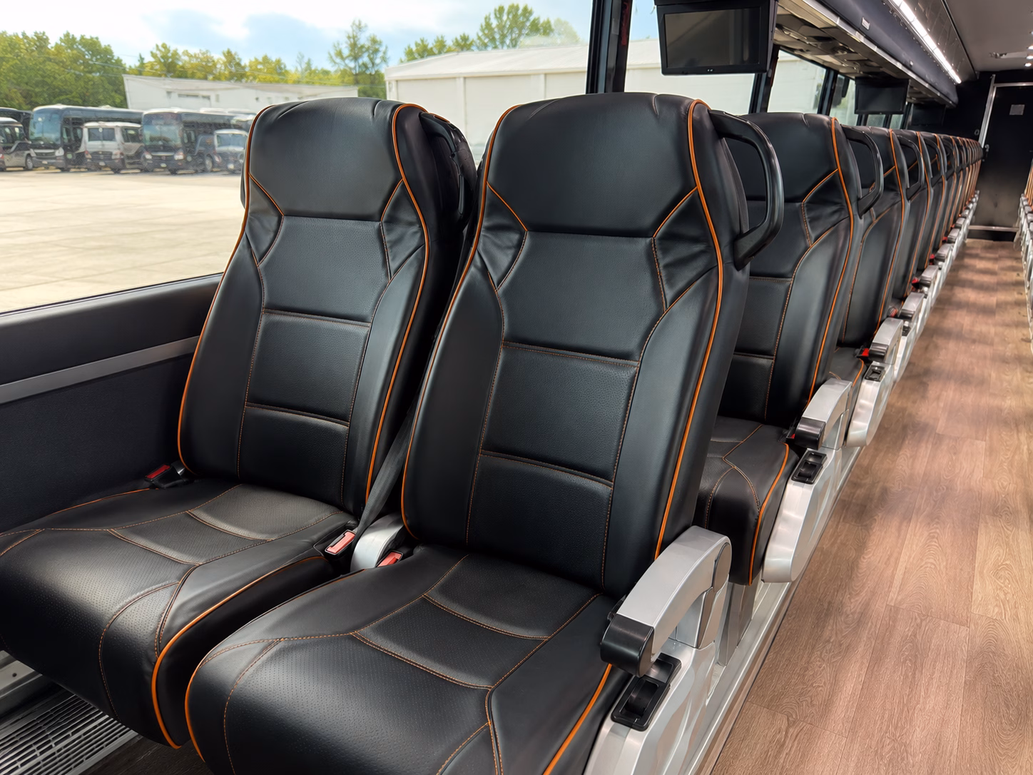 charter buses for newport high school prom groups in factoria