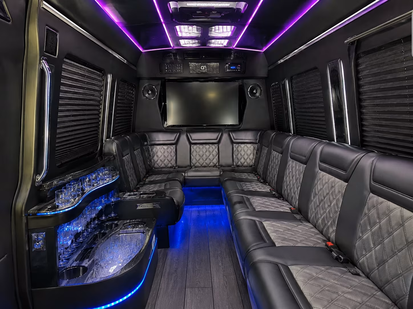 rent a bus to meydenbauer center for bellevue prom events