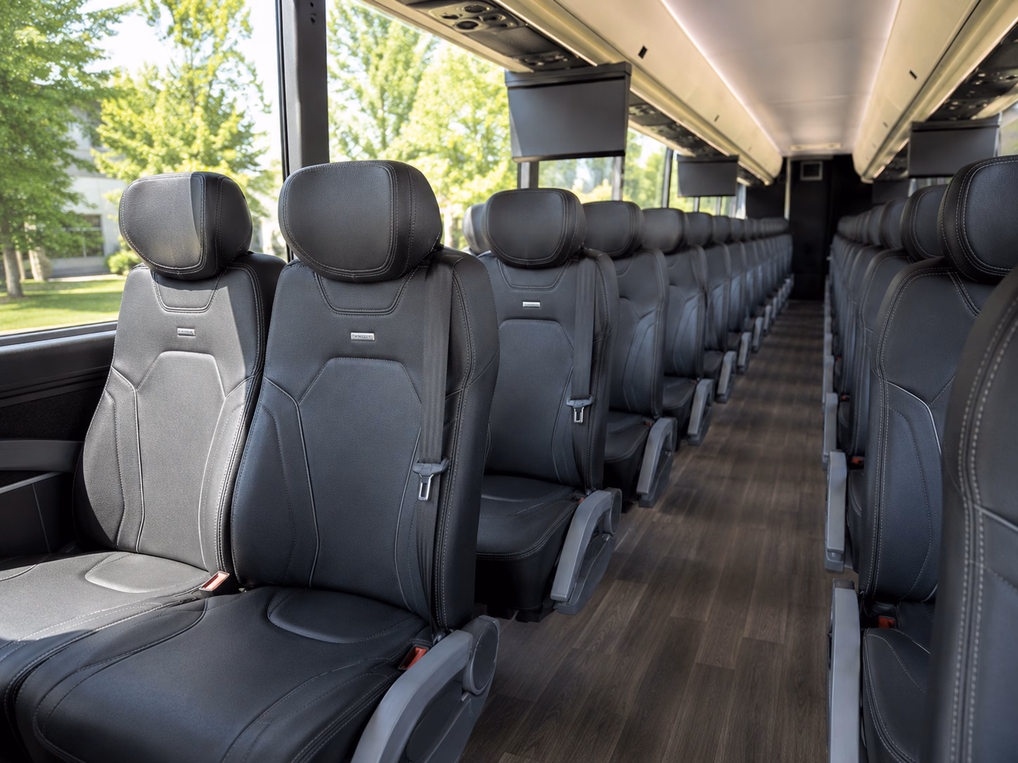 shuttle buses between downtown bellevue hotels and your wedding venue